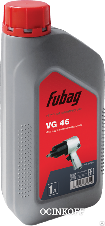 Фото FUBAG Масло для пневмоинструмента 1 литр Fubag VG 46