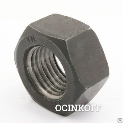 Фото Гайка 12 таганрог нержавеющая AISI304 12х18н10т