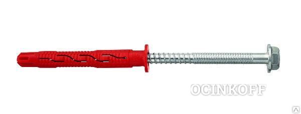 Фото Фасадный дюбель с горячеоцинкованным шурупом Hilti HRD-HF 10x120