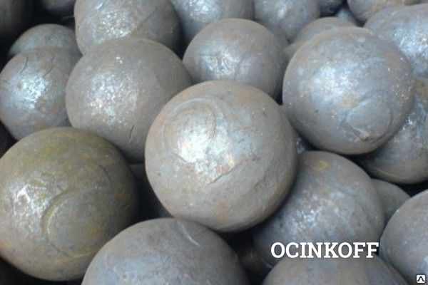 Фото Шары мелющие горячекатаные, шары помольные для шаровых мельниц
в