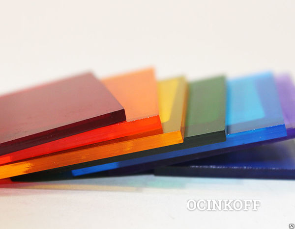 Фото Поликарбонат монолитный 8 мм цветной | лист 2050*3050мм  | WÖGGEL