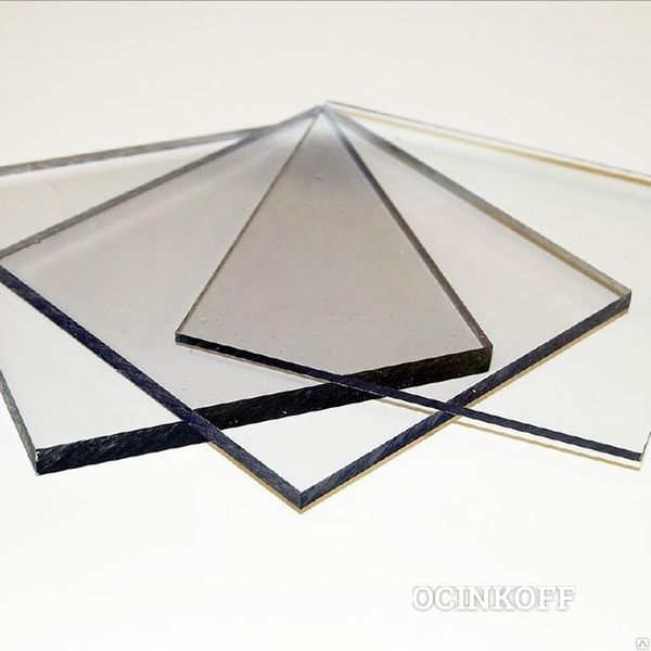 Фото Монолитный поликарбонат, (11,25 кг) прозрачный 1,5 мм. 2,05х3,05 м