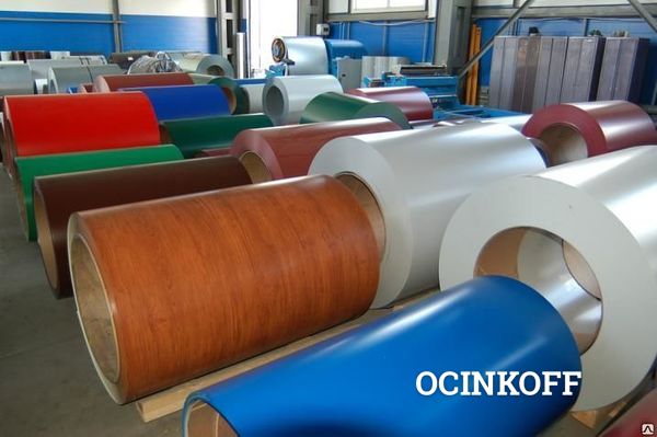 Фото Штрипс, отмотка Design Colority ®Print dp Zn 275гр/м2 0,5мм / 30мкм