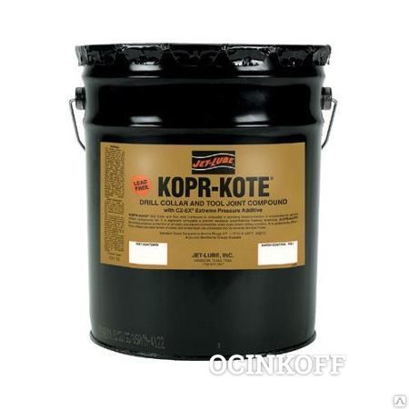 Фото Противозадирная медная смазка JET-LUBE KOPR-KOTE 22кг