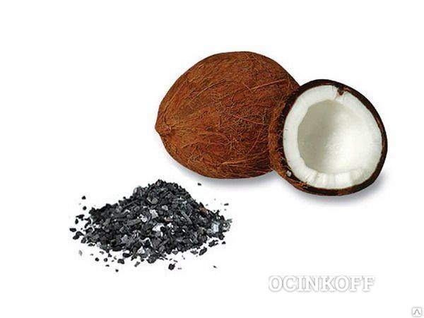 Фото Уголь активированный кокосовый "Naturica" 1 кг