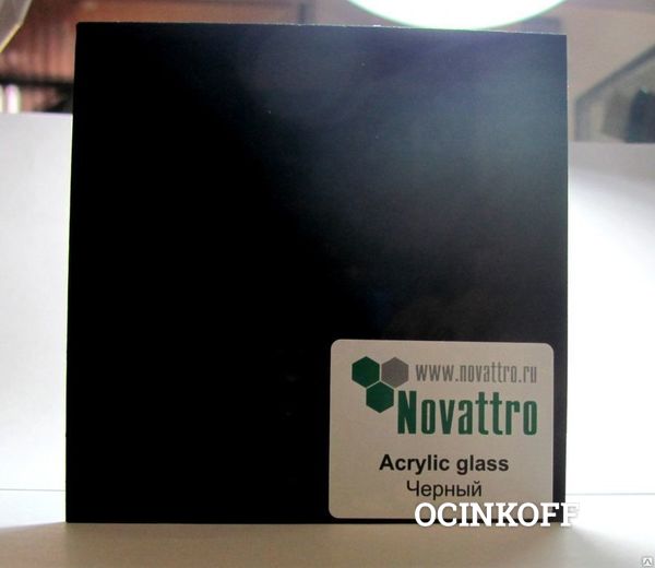 Фото Оргстекло 3 мм 2,05х3,05 м Novattro черный