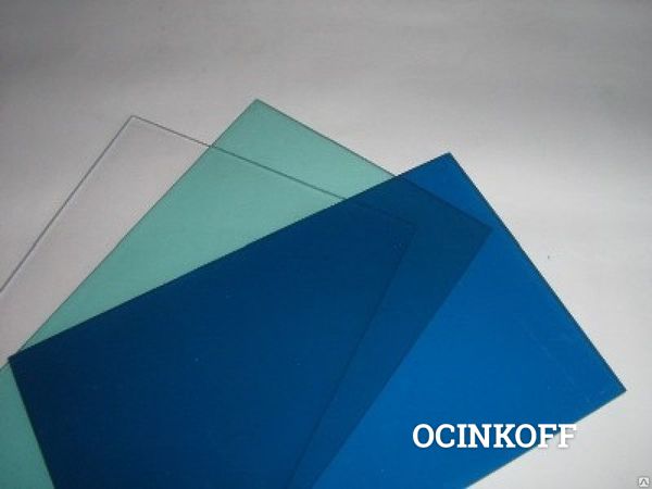 Фото Монолитный поликарбонат 5мм синий(2,05х3,05м)