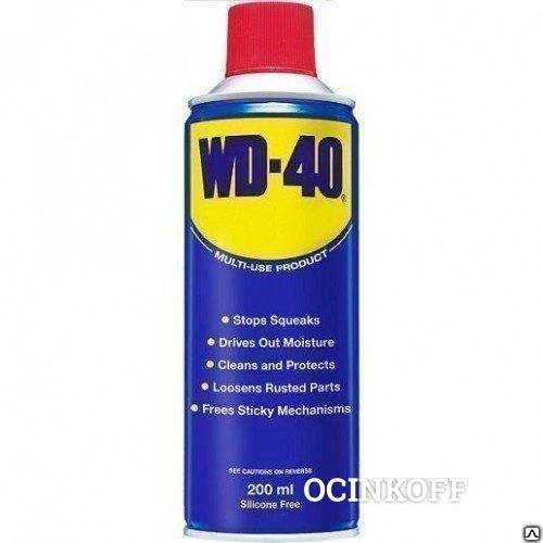 Фото Смазка WD-40 (аэрозоль) 200мл.