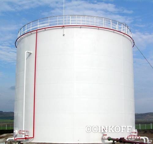 Фото Резервуар вертикальный стальной РВС (резервуары рулонного типа)