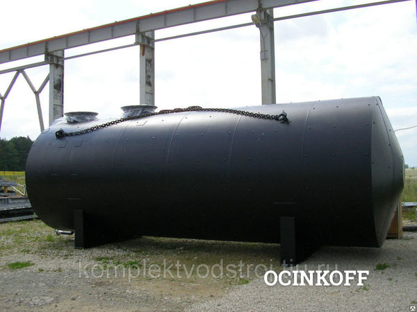 Фото Резервуар горизонтальный стальной подземный РГСп-50м3