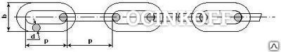 Фото Цепь круглозвенная грузовая и тяговая калиброванная 9x27, 10x28, 10x30