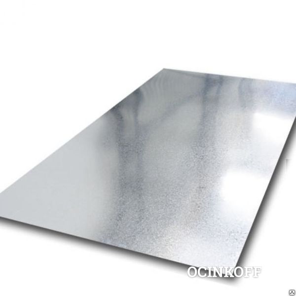 Фото Плоский лист оцинкованная сталь 1250 1,2мм