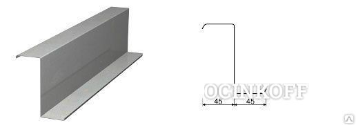 Фото Прогон Z-образный h200х3000, 1.5 мм, ОЦ Оцинковка