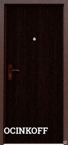 Фото Металлическая дверь "Строитель":металл створки 1мм,металл рамы 1,5 мм