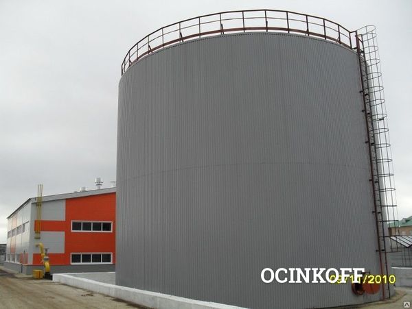 Фото Резервуары стальные вертикальные для нефтепродуктов