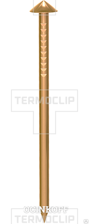 Фото Штифт Termoclip CT/WP2-42, сталь/медь, 503003T TERMOCLIP