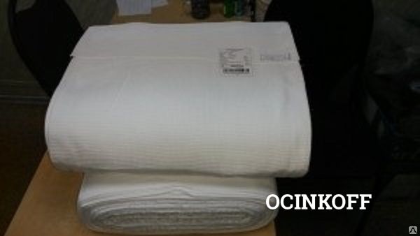 Фото Ткань вафельная, полотно отбеленная 0,45 м. цена с НДС
