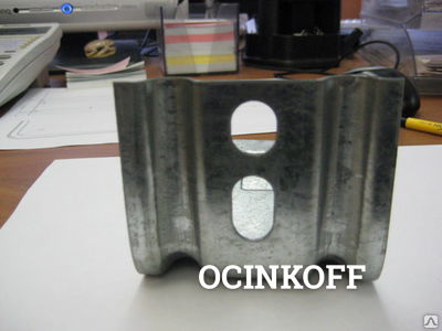 Фото Кронштейн усиленный ККУ 130 из оцинкованного листа 1,2 мм