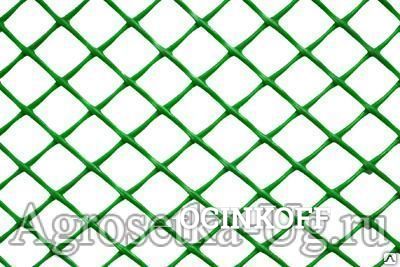 Фото Сетка садовая пластиковая 0.75 х 20 м (15х15мм) зелёная, хаки