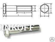 Фото Болт машиностроительный (класс прочности 5,6) 20х60-80