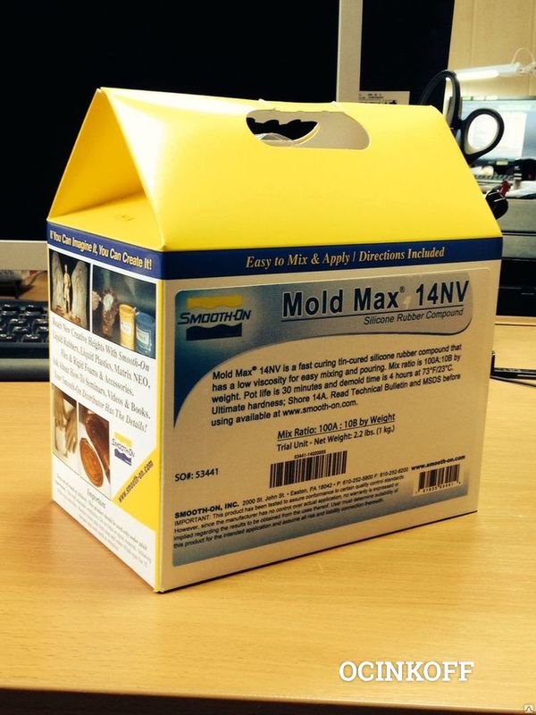 Фото Силикон жидкий для изготовления форм Mold Max 14NV(Молд Макс) (низковязкий)