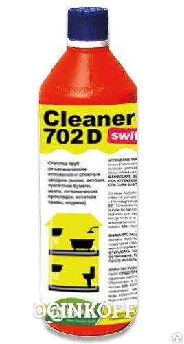 Фото СРЕДСТВО ОЧИСТКИ КАНАЛИЗАЦИЙ CLEANER 702 D SWIFT