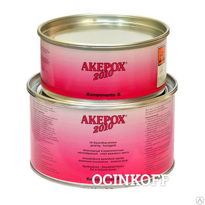 Фото AKEPOX 2010 - двухкомпонентный эпоксидный желеобразный клей AKEMI (2,25 кг)