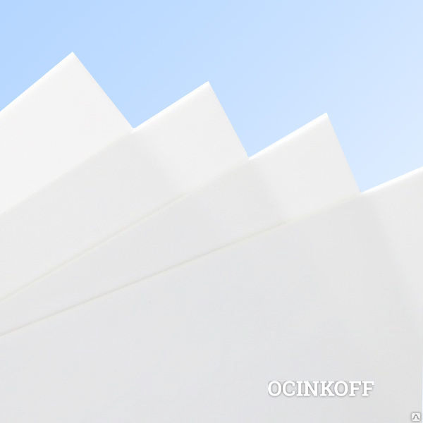 Фото Плита полистирольная (глянец/мат) 1 мм 1500*3000,белый