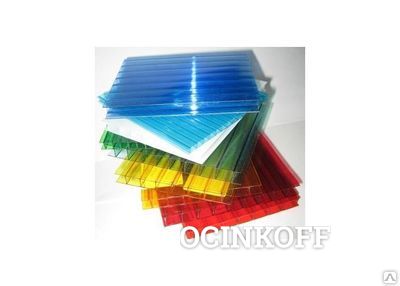 Фото Сотовый поликарбонат Agrolux 6-10 мм цветной