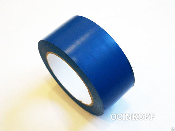 Фото ПВХ лента разметочная, самоклеющаяся 50мм на 33м, цвет синий Notrax
