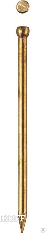 Фото Гвозди финишные, с латунным покрытием, 35 х 1.6мм, 40 шт, ЗУБР 305336-16-35
