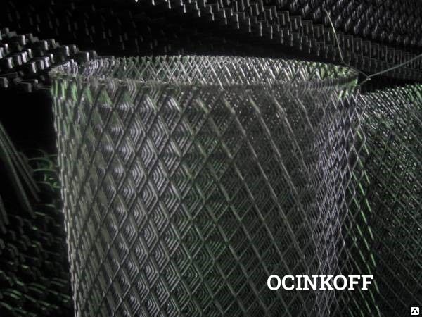 Фото Сетка антивандальная ЦПВС металлическая черная, нержавеющая алюминиевая