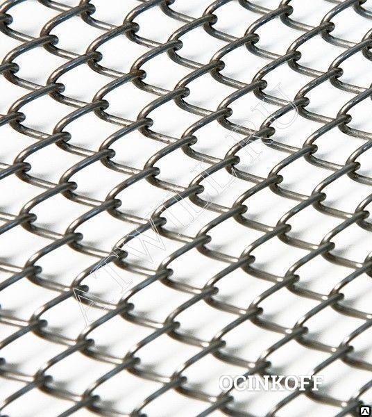 Фото Сетка рабица с полимерным покрытием 2,8 мм 25х25 (10 мх2,0 м)