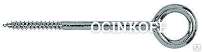 Фото GS M8х80 Шуруп Фишер (fischer) с проушиной, артикул 80918F Fischer