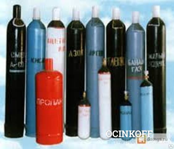 Фото Технические газы (пропан, углекислота, аргон, азот, кислород)