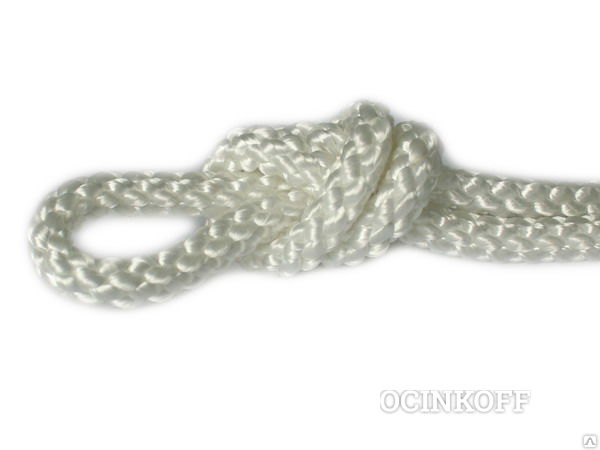 Фото Шнур полиамидный (капроновый) 10 мм плетеный, нагрузка 1500 кгс