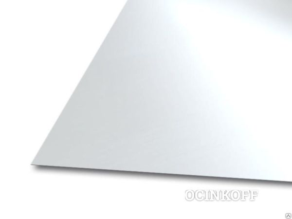Фото Лист плоский (2x1,25мм) белый