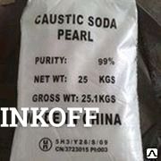 Фото Сода каустическая гранулированная Китай, фасовка 25 кг