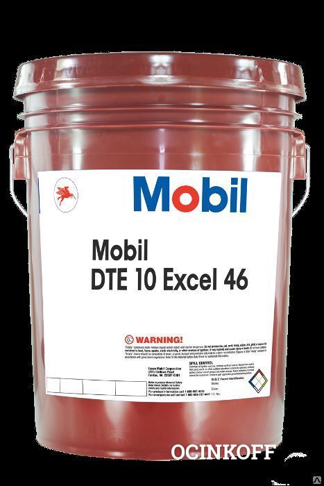 Фото Гидравлическое масло Mobil DTE 10 Excel 46 20л