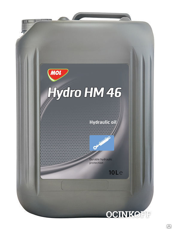 Фото Гидравлическое минеральное масло MOL Hydro HM 46 10 л
