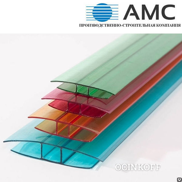 Фото Профиль поликарбонатный HCP baze 6-10 - стыковочный-разъемный