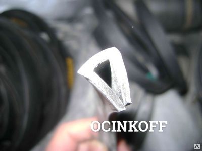 Фото Резиновый уплотнитель для стекла толщиной 4 мм