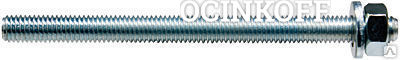 Фото FIS A M10х200 Резьбовая шпилька для химического анкера, оц. сталь 8.8, арти