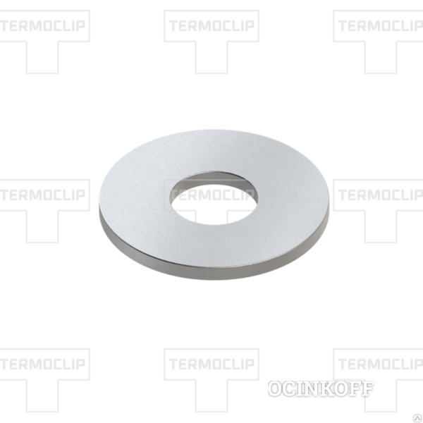 Фото Шайба широкополая Termoclip M10 D28 2F, оц. сталь, артикул 9381003T TERMOCL