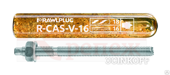 Фото R-CAS-V М10 Винилоэстеровая смола - анкер вкручивающийся RAWLPLUG, артикул