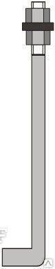 Фото Болты фундаментные изогнутые, Тип 1.1 по ГОСТ 24379.1-80