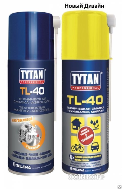 Фото Техничекская смазка-аэрозоль Tytan Professional TL-40 150 мл