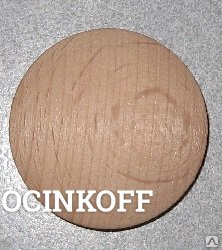 Фото Дуб заглушка для отверстий деревянная d20/D30мм