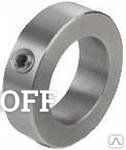 Фото Ф34 кольцо установочное с отверстием для винта, нерж. сталь А2 DIN 705А