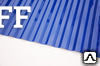 Фото Монолитный профилированный поликарбонат. Синий матовый 1,3 мм